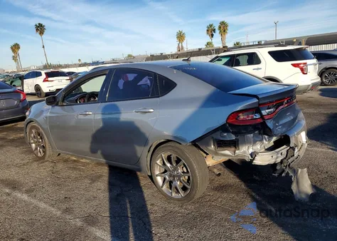 2015 Dodge Dart Sxt z USA, uszkodzony, nr VIN 1C3CDFBB0FD242909